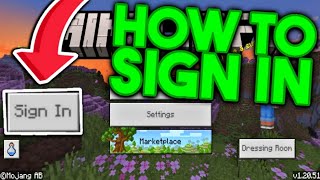 How To Sign In Minecraft Bedrock Edition 2024  Xbox IOS Android Windows PS5 Switch [upl. by Damalas743]