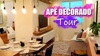 Tour pelo Apartamento Decorado de 43m² [upl. by Anaeda]