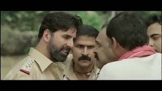 GABBAR Is Back  Scene 3  Full HD Movie  Gabbar Acting Police [upl. by Helmut]