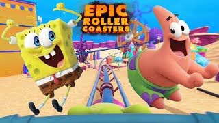 Spongebob Squarepants VR High Speed Roller Coaster [upl. by Boak]