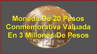 🟢 La Moneda de 20 Pesos que Vale 3 Millones [upl. by Airahcaz]