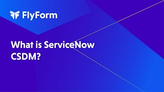 What is ServiceNow CSDM [upl. by Dimphia]