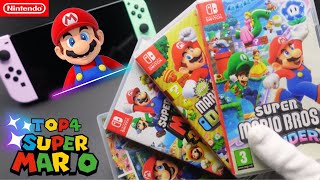 My Top 4 Mario Nintendo Switch Games  Whats yours [upl. by Aisiat]