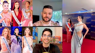 Las más destacadas en la concentración de Miss Universo 2023👑  PageantTea E41 [upl. by Suirada]