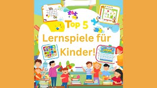 Entdecke die besten Lernspiele für Grundschulkinder 🎉 Spielerisches Lernen leicht gemacht [upl. by Ellehcsor]