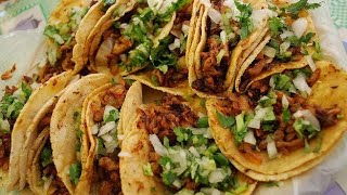 ASÍ SON LOS VERDADEROS TACOS MEXICANOS 🇲🇽 [upl. by Wilen]