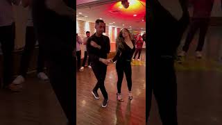 Intermediate Bachata Class Demo  Demetrio amp Nicole  Bachata Dance Academy bachata bachatadance [upl. by Arela]