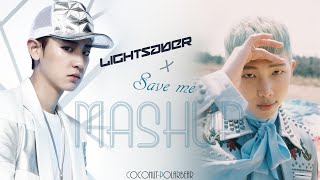 BTS x EXO mashup  Lightsave me Save me x Lightsaber [upl. by Akener]