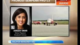 AirAsia Promosi sempena PRU13 [upl. by Tekla210]