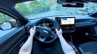 New Dacia Duster Full Hybrid 2024 Test Drive POV on Twisty Roads [upl. by Avram]