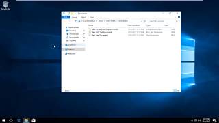 How To Move Files And Pictures From Downloads Folder To Other Folders On Windows 10 [upl. by Lyrad]