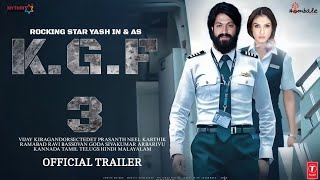 KGF 3  Hindi Trailer  Prashanth Neel  YashAjith Kumar Vijay KiragandurHombale Films [upl. by Adaran]