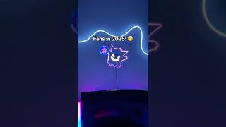 Fans in 2025 are UNBELIEVABLE 🤩 led anime hologram ledlights shorts [upl. by Martreb]