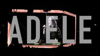 Adeles Microphone Stops Working So Crowd Take Over  Adele Live Tour 2016  Birmingham 0204 [upl. by Dumm]