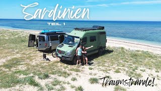 Es geht wieder los 🤩  SARDINIEN Teil 1 im Offroadcamper 🚐  Traumstrände 🏝️ [upl. by Tehr]