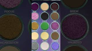 Lurella Cosmetics Witches Brew Eyeshadow Palette [upl. by Yerok98]