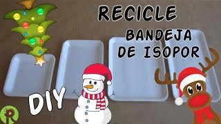 RECICLE Bandeja de Isopor NATAL [upl. by Hyps110]