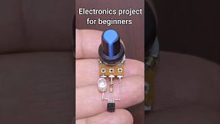 Electronics projects for students  LED control circuit [upl. by Swetlana265]