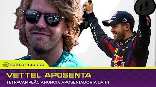 Sebastian Vettel Anuncia Aposentadoria da F1 [upl. by Anahtor389]