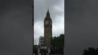 3 OClock chiming  Big Ben Not fully scaffolded yet たてもの びっぐべん [upl. by Anicnarf30]