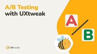 AB Testing with UXtweak [upl. by Sire]