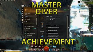 GW2  Master Diver AchievementSunken Treasure Hunter 2024 Update [upl. by Terris]