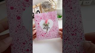 ✨Amazing card painting for Beginners 🥰✨shorts art painting youtubeshortsviral [upl. by Areikahs]