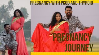 Threatened abortionpregnancy with PCOD and THYROIDMy Pregnancy Journey pregnancyjourneymalayalam [upl. by Kerr]