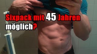 Sixpack ab 40 möglich 3 Bauch weg Tipps für MännerBauchmuskeln [upl. by Atokad]