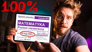 📝100 na MATURZE ROZSZERZONEJ z MATEMATYKI❗️Pierwsze OFICJALNE ROZSZERZENIE 2023 MAJ  Rozwiązania [upl. by Neeruan]