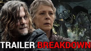 The Walking Dead Daryl Dixon Season 2 Trailer Breakdown  Daryl amp Carol Face A New Variant Walker [upl. by Dnalevets]