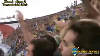 Un dia inolvidable 2012riBer vs BOCA el chancho no desciende [upl. by Itsyrc]