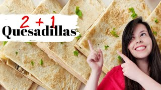 QUESADILLAS recette  3 idées RAPIDE À FAIRE🚀 [upl. by Snave]