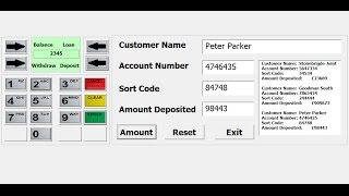 How to Create an Advanced ATM Systems in Excel using VBA  Tutorial 2 of 2 [upl. by Khanna678]