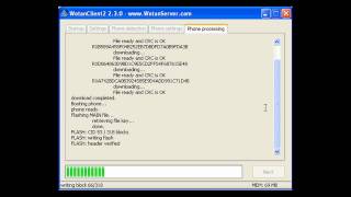 Sony Ericsson W200 Firmware Update [upl. by Jolyn]