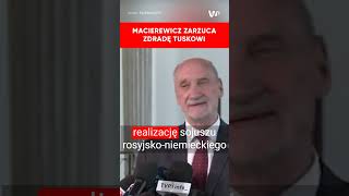 Macierewicz kontratakuje po miażdżącym raporcie MON [upl. by Legnaesoj]