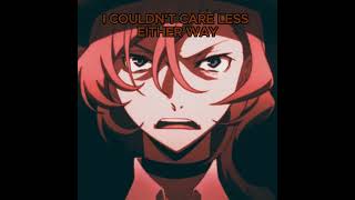 My R Sayaka amp Chuuya Edit sayaka chuuya [upl. by Gustav]