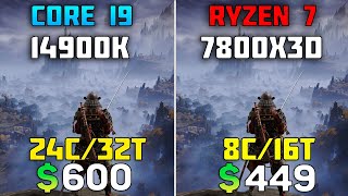 Core i9 14900k vs Ryzen 7 7800x3D [upl. by Ahsekan]