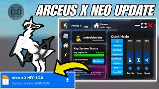 Roblox Arceus X New Update 130 🔥 Arceus X Neo Better Fluxus Executor amp Delta  Arceus X Download [upl. by Kati]