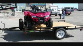 TREKK deluxe atv  utv trailer 710DATVwmv [upl. by Geehan]