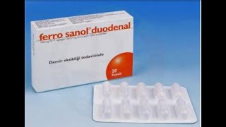 Ferro Sanol Duodenal Nedir Yan Etkisi Nelerdir ve Ne İçin Kullanılır [upl. by Miarfe]