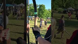 GET BOOPED shorts larp archery [upl. by Alliw851]