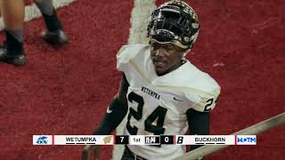 Wetumpka  Buckhorn WOTM HS Football GOW 09192019 [upl. by Anirbed]