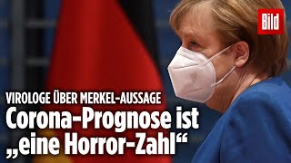 Virologe über CoronaMutation Merkels InzidenzPrognose ist unrealistisch [upl. by Nob]