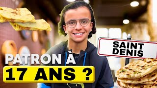 17 ANS ET DÉJÀ PATRON D’UN SNACK à Saint Denis 93 [upl. by Eelyk100]