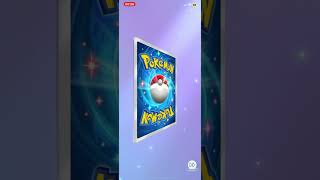 Teste da orelhinha pra um pacotinho saudável pokemonpocket pokemon pokemontcgbrasil packopening [upl. by Aikram]