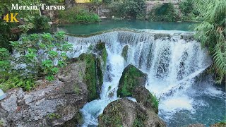 Mersin  Tarsus 4K Tarsus Şelalesinin en güzel videosu ayaşdeniz mersin drone بحر [upl. by Kieger]