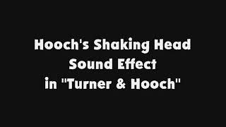 Hoochs Shaking Head SFX in quotTurner amp Hoochquot [upl. by Eeuqram]