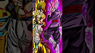 who is strongest  Gogeta vs Goku Black gogito goku dragonball gogeta dbs sdbh vegito shorts [upl. by Brockie]