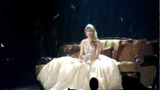 Taylor Swift Speak Now World Tour Live singing quotSafe and Soundquot from The Hunger Games [upl. by Thornton]